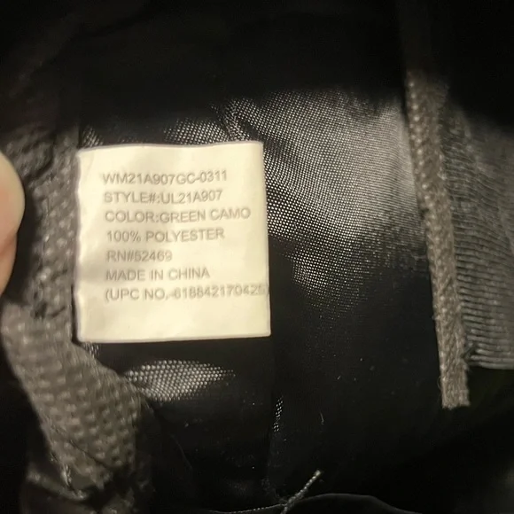 Green Camouflage Backpack Camo - Picture 14 of 16